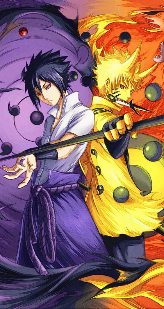 Hình naruto và sasuke cute