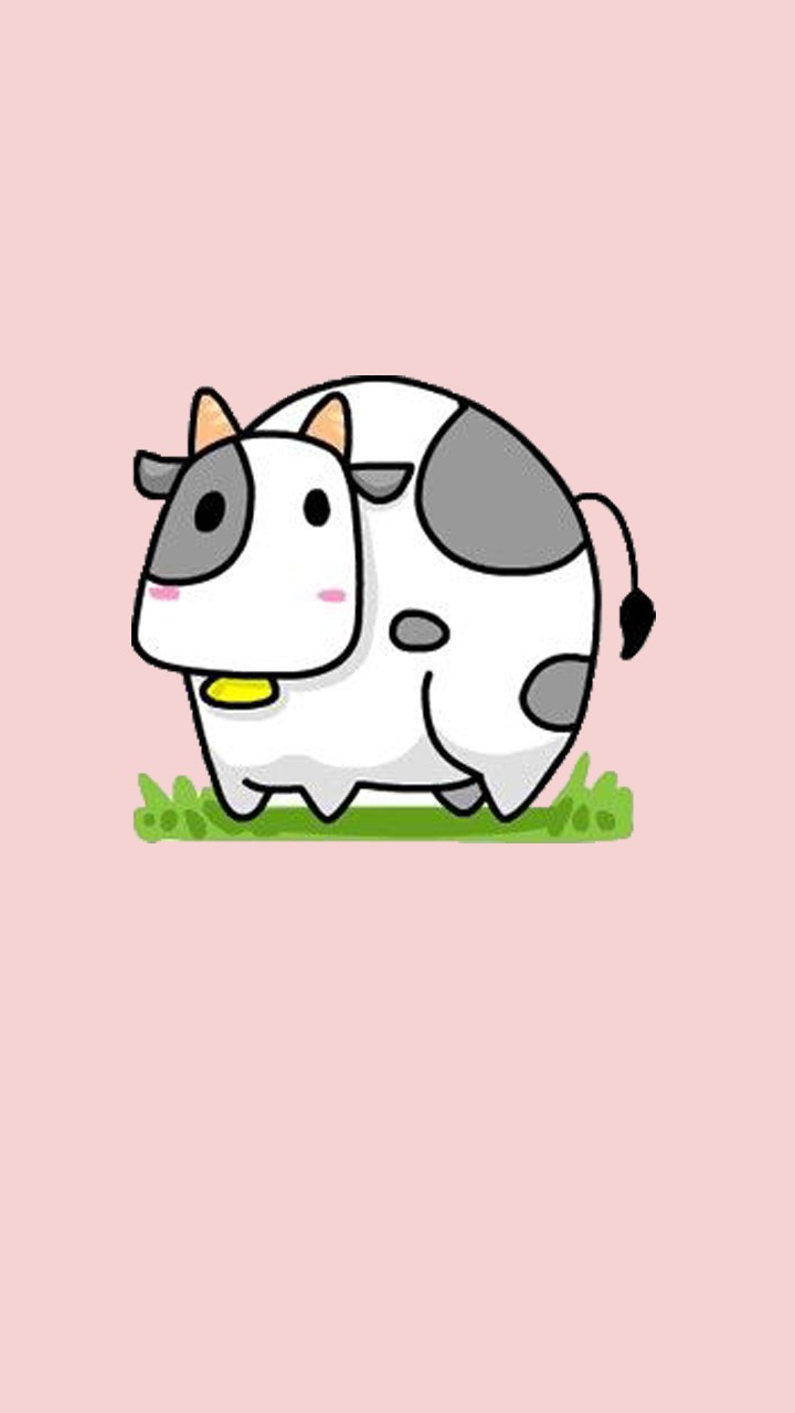 Hình ảnh vẽ con bò sữa