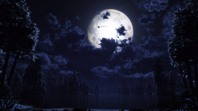 Hình ảnh mặt trăng trong đêm đẹp