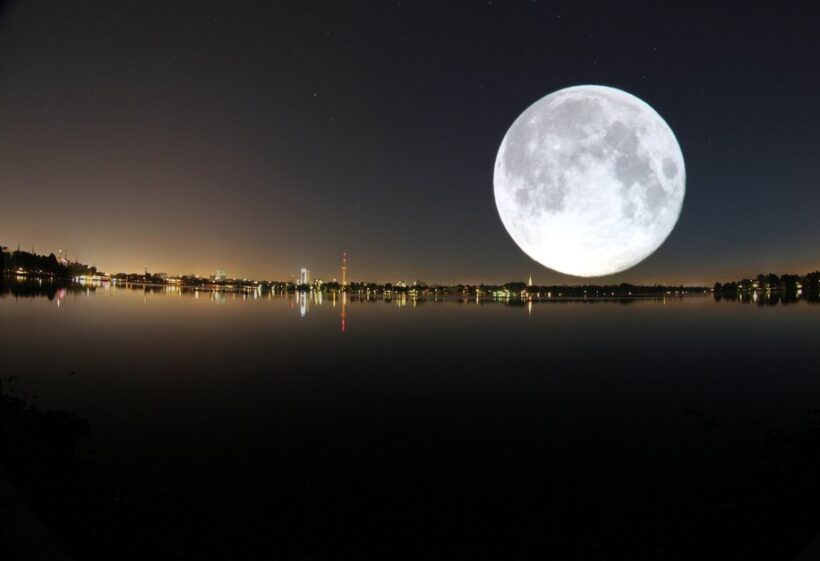 Hình ảnh mặt trăng tròn đẹp nhất