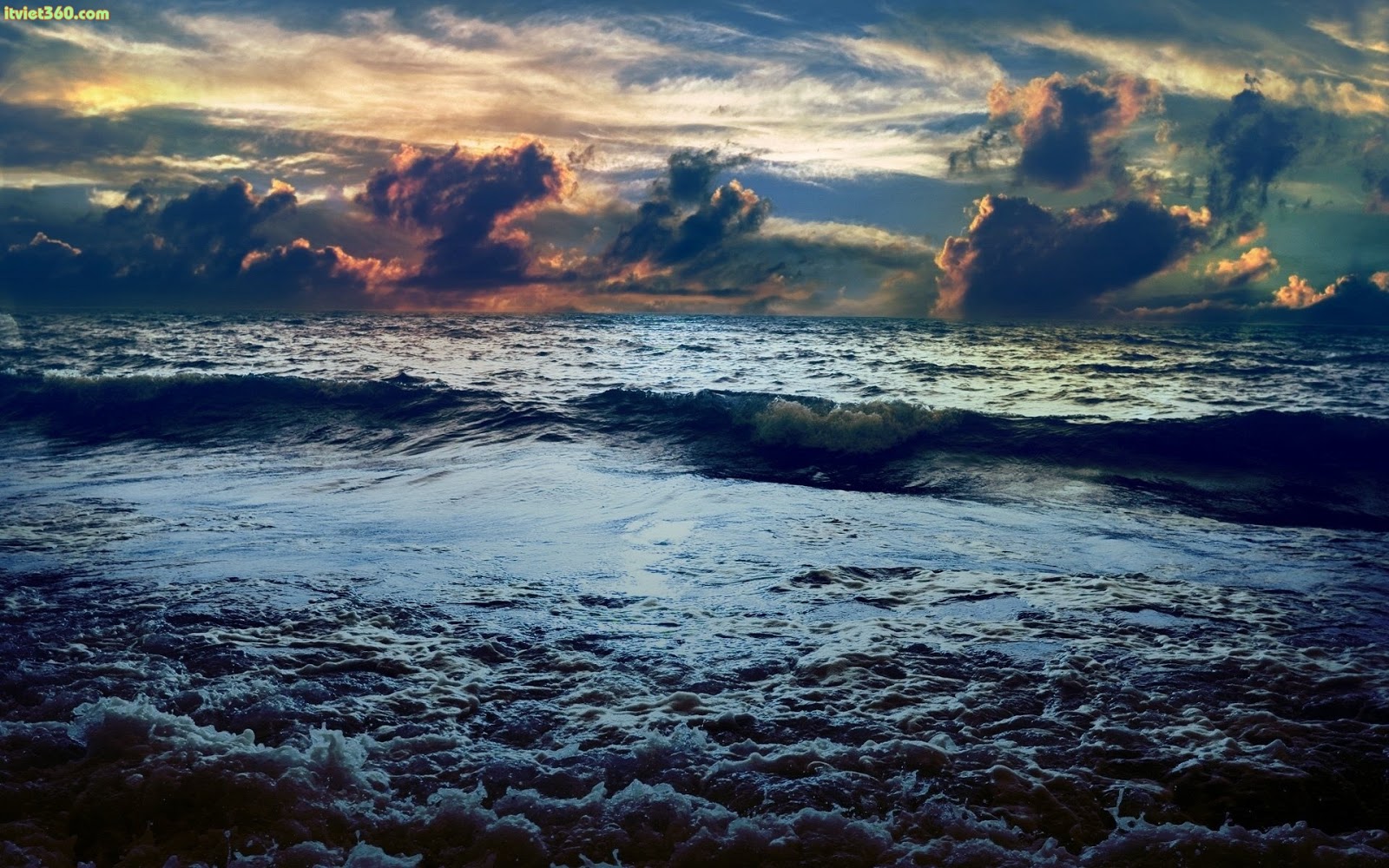 Hình ảnh đẹp về sóng biển